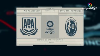 LaLiga 123 (J12) 2018/2019: Resumen y goles del Alcorcón 2-0 Rayo Majadahonda