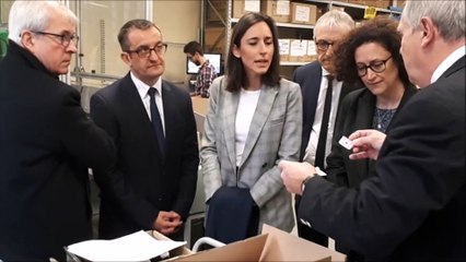 Maxéville Deux secrétaires d'Etat à la Transition écologique en visite chez Eclatec
