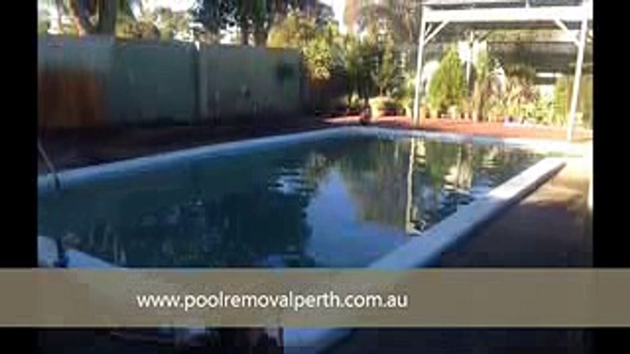 Swimming Pool Removal Perth WA