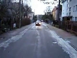 Car Badly Crushed But Still Drivable