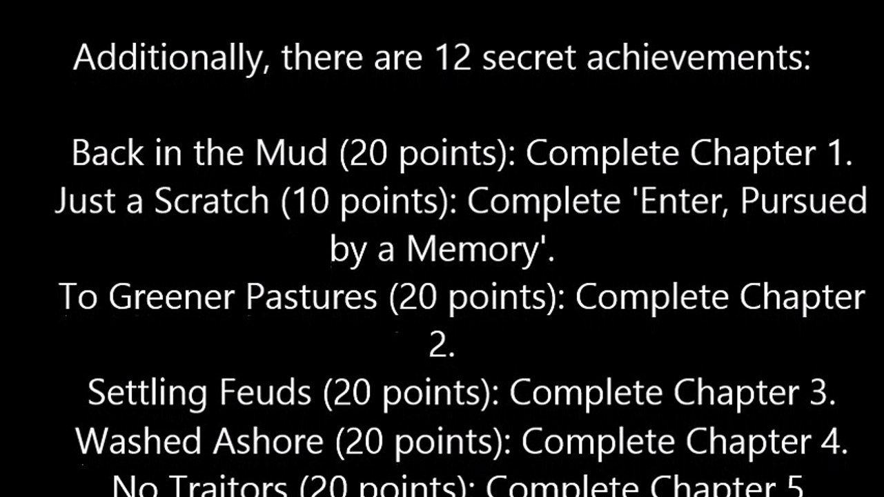 Red Dead Redemption 2 XBOX ONE Achievements