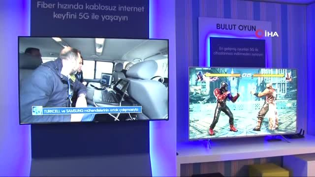 Türkiye'nin İlk Canlı 5g Deneyimi...5g Teknolojisi, Türkiye'de İlk Kez Turkcell'in Kurduğu Canlı...