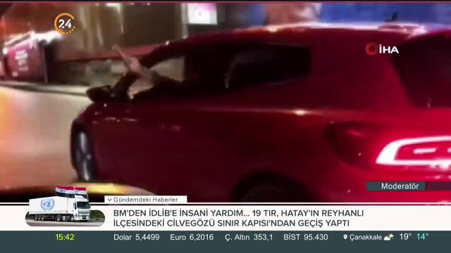 Kurusıkı tabancayla ateş açtı