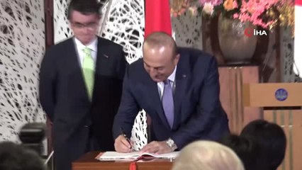 Bakan Çavuşoğlu: "Ekonomik Ortaklık Anlaşması Hazırlanıyor"- "Japonya Meselelere Objektif...