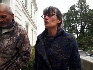 Rassemblement contre l'autoroute Thonon/Machilly