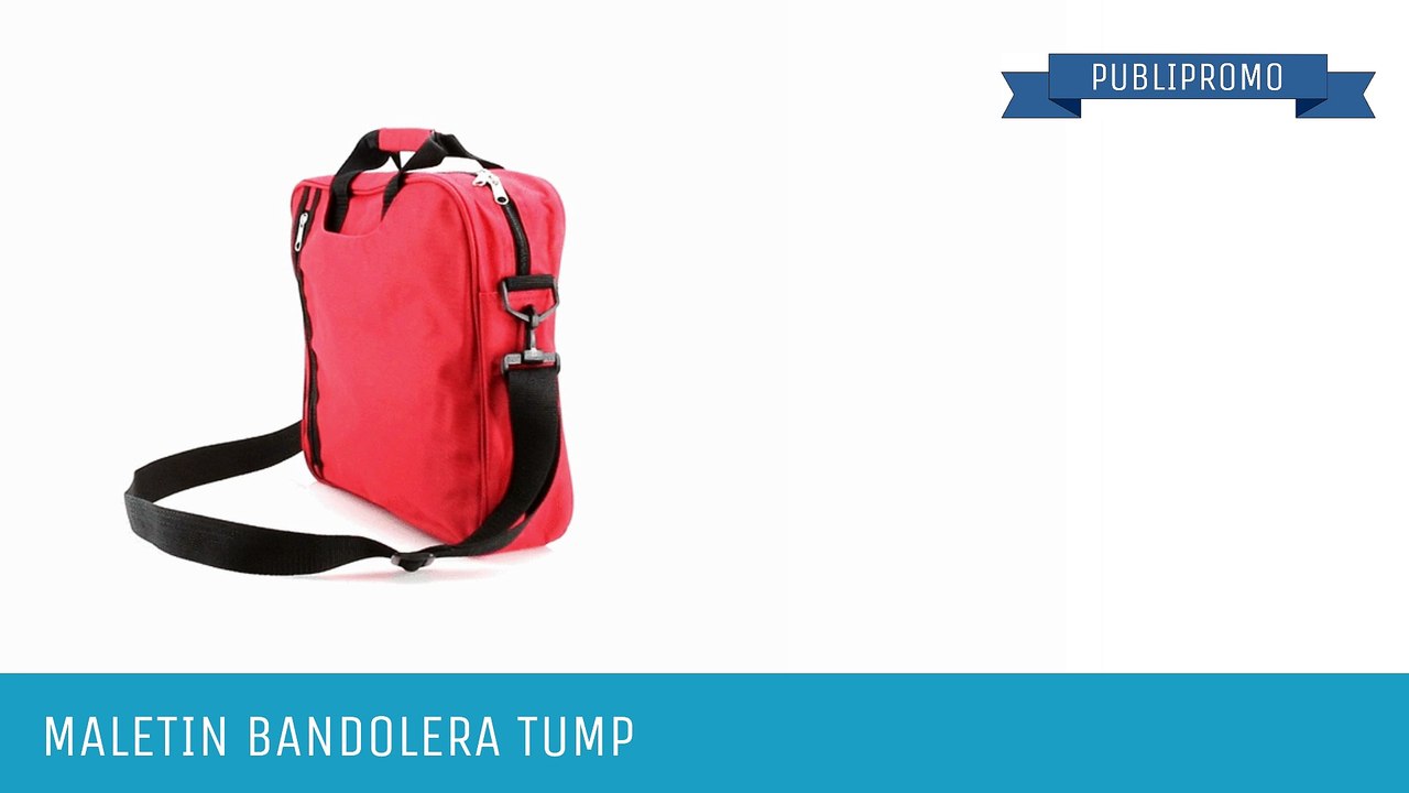Maletines con bandolera para personalizar modelo Tump