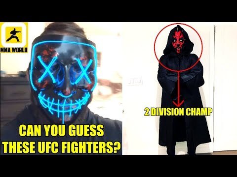 MMA Community/UFC Fighters celebrate Halloween 2018,Conor McGregor,GSP,DJ,GSP