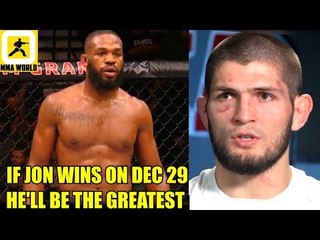 Jon Jones is the Greatest Talent that The UFC Ever Had,Khabib Nurmagomedov calls out Floyd