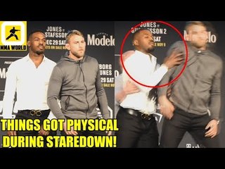 All The Trash Talk said by Jon Jones and Alexander Gustafsson,Cyborg and Amanda Nunes UFC 232