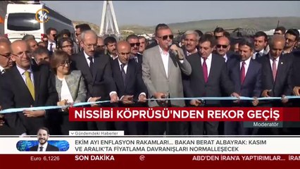 Nisibbi Köprüsü'nden rekor geçiş