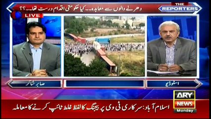 Was govt step of reaching deal with protesters right decision?