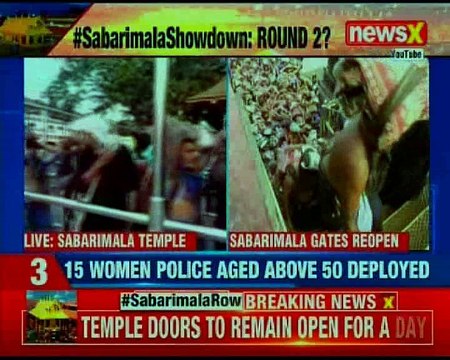 Sabarimala temple re-opens; woman approaches police seeking help for entering temple