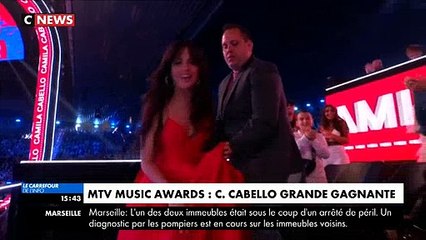 La chanteuse américaine Camila Cabello, avec son tube "Havana", a été la grande gagnante des MTV Europe Music Awards - VIDEO