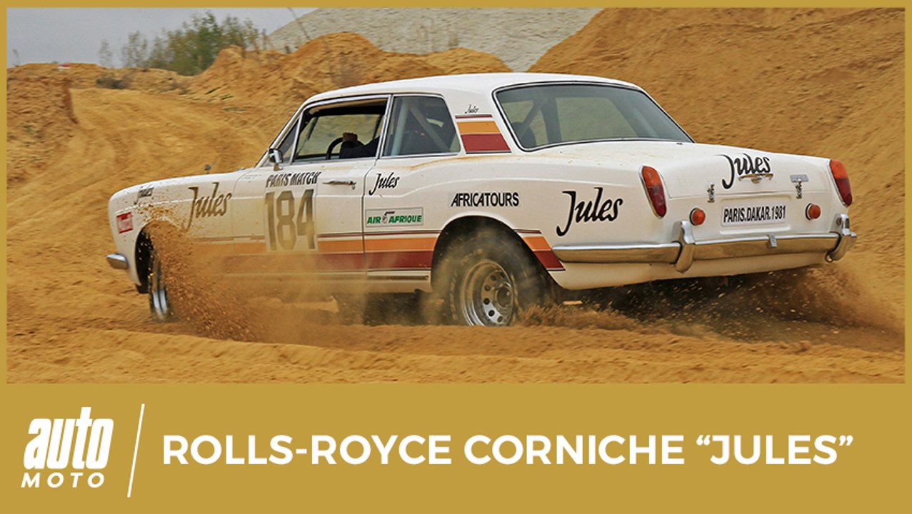 On a testé la Rolls-Royce Corniche "Jules" du Paris-Dakar