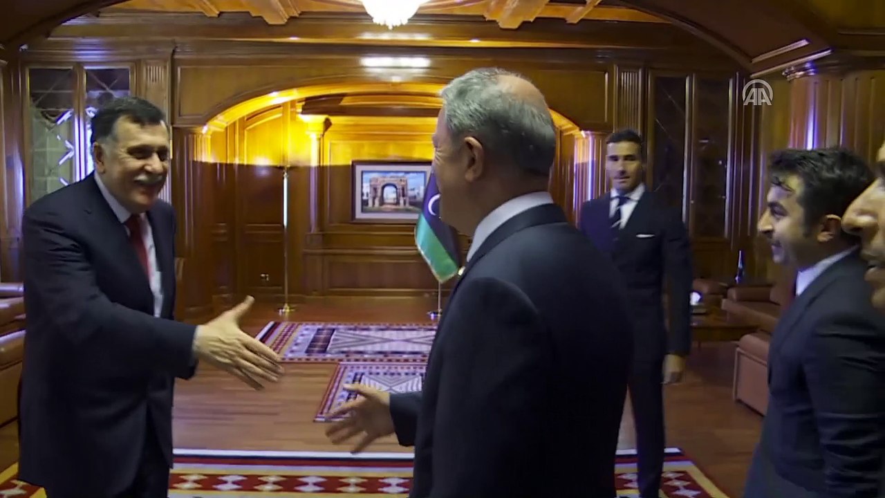Bakan Akar Libya'da - TRABLUS