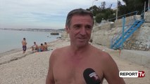 Qytetarët 'nuk i ndahen' diellit, plazhi i Vlorës i preferuar edhe në nëntor