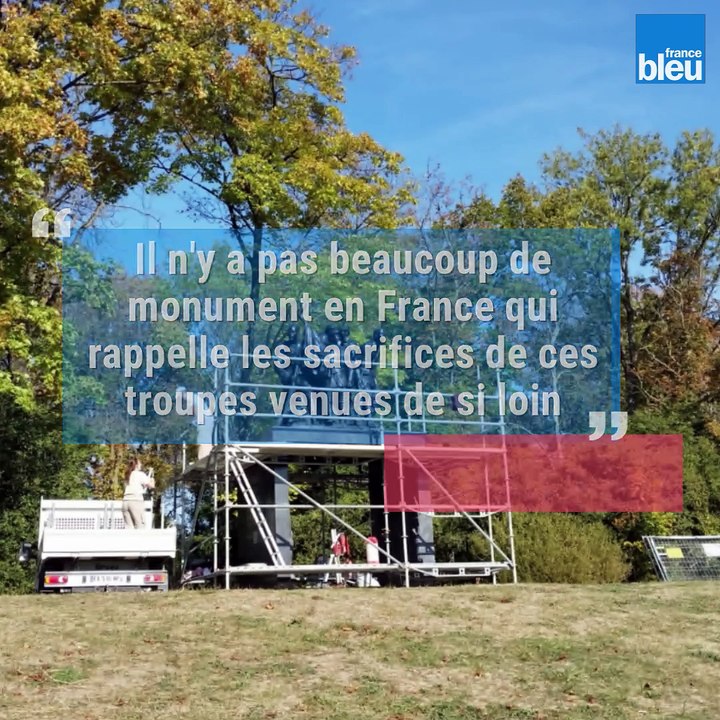 Un hommage aux troupes coloniales de la Grande Guerre à Reims