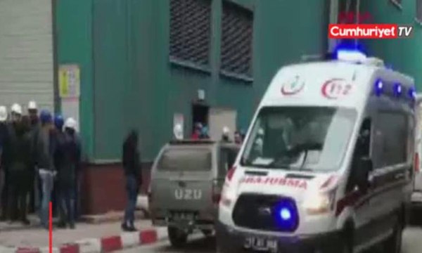 Termik santralde patlama