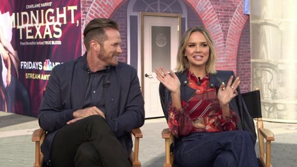 IR Interview: Jason Lewis & Arielle Kebbel For "Midnight Texas" [NBC-S2]