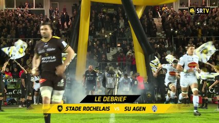Stade Rochelais / Agen : le Debrief
