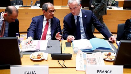 Euro finance ministers take hard look at Italian budget