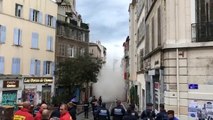 Effondrement d'immeubles à Marseille : les pompiers provoquent la chute d'un troisième bâtiment