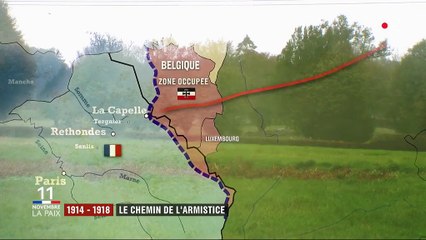 Aisne : à La Capelle, on a vu passer la délégation allemande partie signer l'armistice du 11 novembre 1918