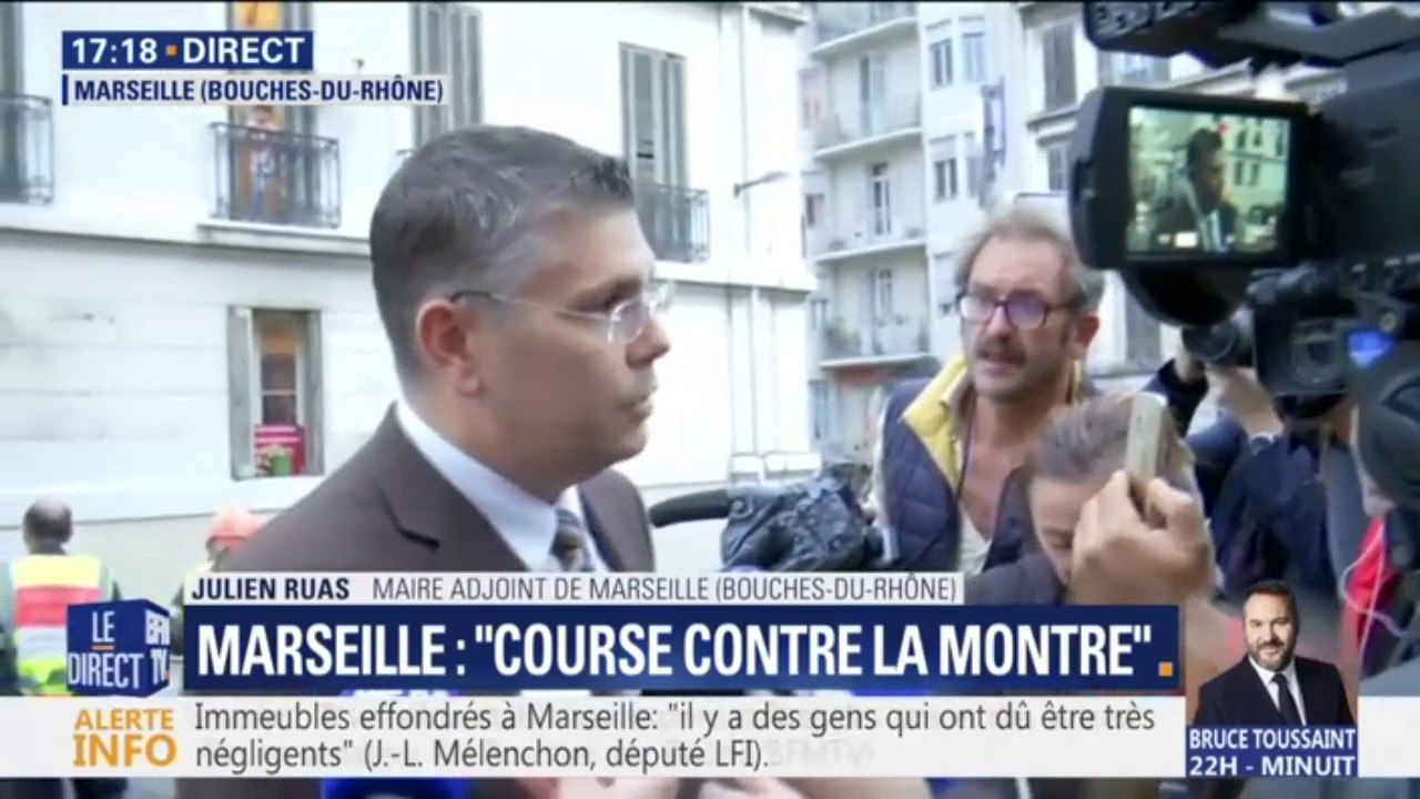 Marseille: "les recherches vont durer toute la nuit, les opérations vont durer plusieurs jours probablement", annonce la mairie