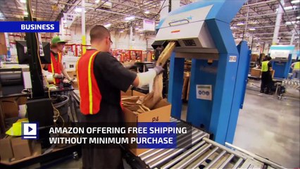 Amazon Offering Free Shipping Without Minimum Purchase