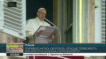 Papa Francisco lamenta acto terrorista en iglesia copta de Egipto