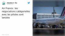 Air France. Les pilotes ont rencontré la direction pour parler salaires.