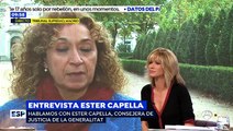 La conseller Ester Capella abronca a Susana Griso por su entrevista a Jordi Cuixart 