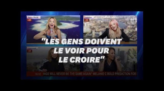 Les Spice Girls annoncent leur tournée britannique en vidéo