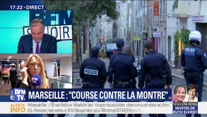 Marseille : Deux immeubles s'effondrent (1/2)