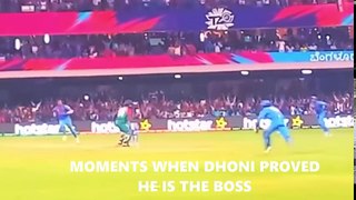TOP 10 MOMENTS WHEN DHONI PROVED HE IS THE ONLY BOSS (Part 2)