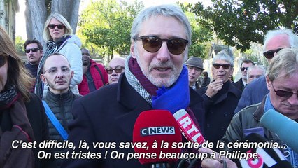 Obsèques de Philippe Gildas au Père-Lachaise