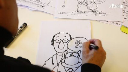 Quand le Chat de Geluck s’invite dans les pages du Parisien