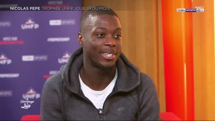 [️INTERVIEW] Nicolas Pepe : Joueur du mois de septembre #TropheesUNFP