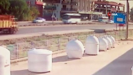 İzmir’de can pazarının yaşandığı vinç kazası böyle görüntülendi