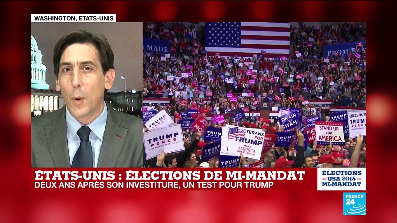 Élections de mi-mandat :  "Une mobilisation extrêmement forte des électeurs américains"