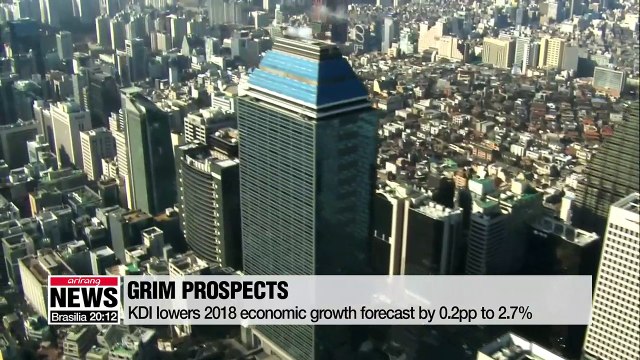 KDI lowers local economic outlook for this year and next year