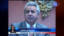 Presidente Lenín Moreno se refirió a temas de corrupción