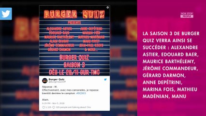 Burger Quiz : Alain Chabat de retour, avec dix autres personnalités