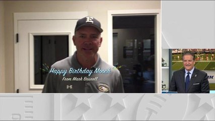 Mark Brunell wishes Mooch a Happy Birthday