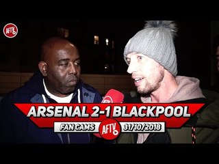 Arsenal 2-1 Blackpool | Mkhitaryan Was Shocking!! (Lee Gunner)