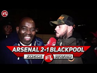 Arsenal 2-1 Blackpool | Guendouzi Shouldn't Have Been Sent Off The Ref Ruined The Game !! (DT)