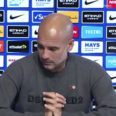 "Unfortunately he is injured, but fortunately he does not need surgery." Pep Guardiola confirms Kevin De Bruyne is set to be out for up to six weeks with knee