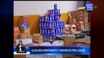 Robo en locales del centro de Guayaquil