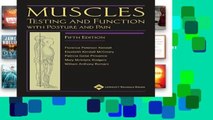 [P.D.F] Muscles: Testing and Function, with Posture and Pain: Testing and Function with Posture