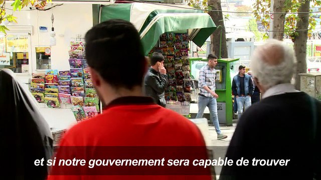 Des Iraniens réagissent aux nouvelles sanctions américaines
